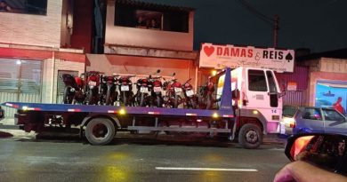 Operação da GCM de Santo André apreende 9 motos, 2 carros  e aplica 14 multas