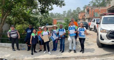 Operação São Bernardo Protege realiza mutirões em áreas de risco para conscientizar comunidades