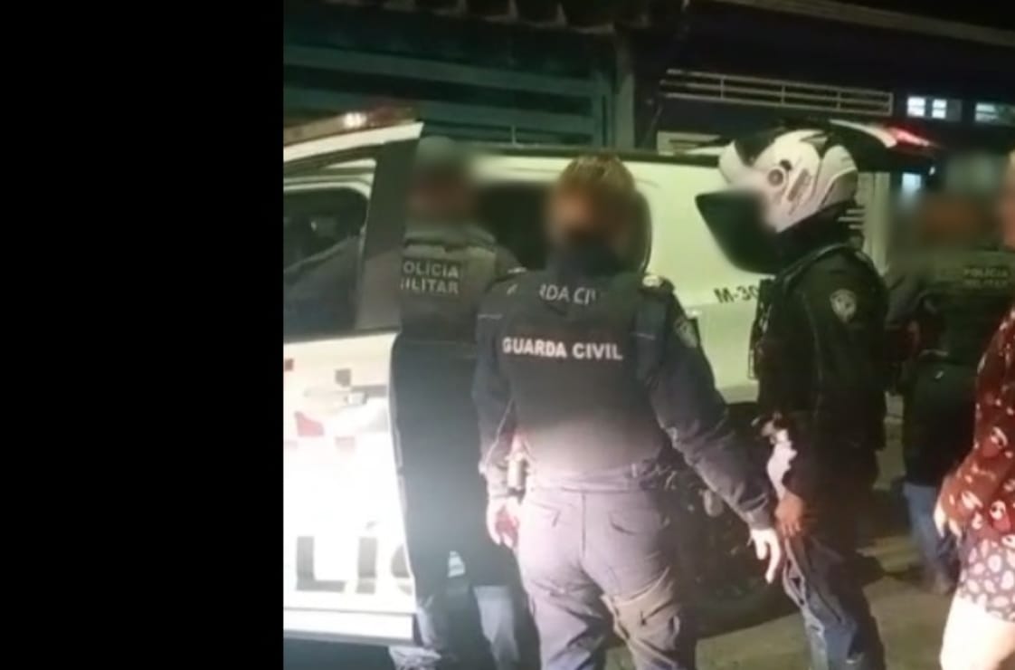 PM à paisana é baleado e agentes da GCM e PM entram em confronto físico. Foto: Reprodução/Vídeo