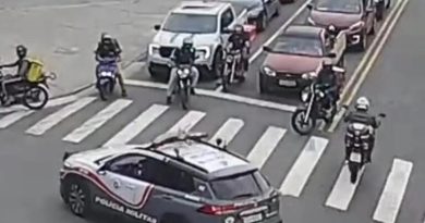 PM captura procurado da Justiça após ação integrada com o Smart Sanca no Bairro Fundação