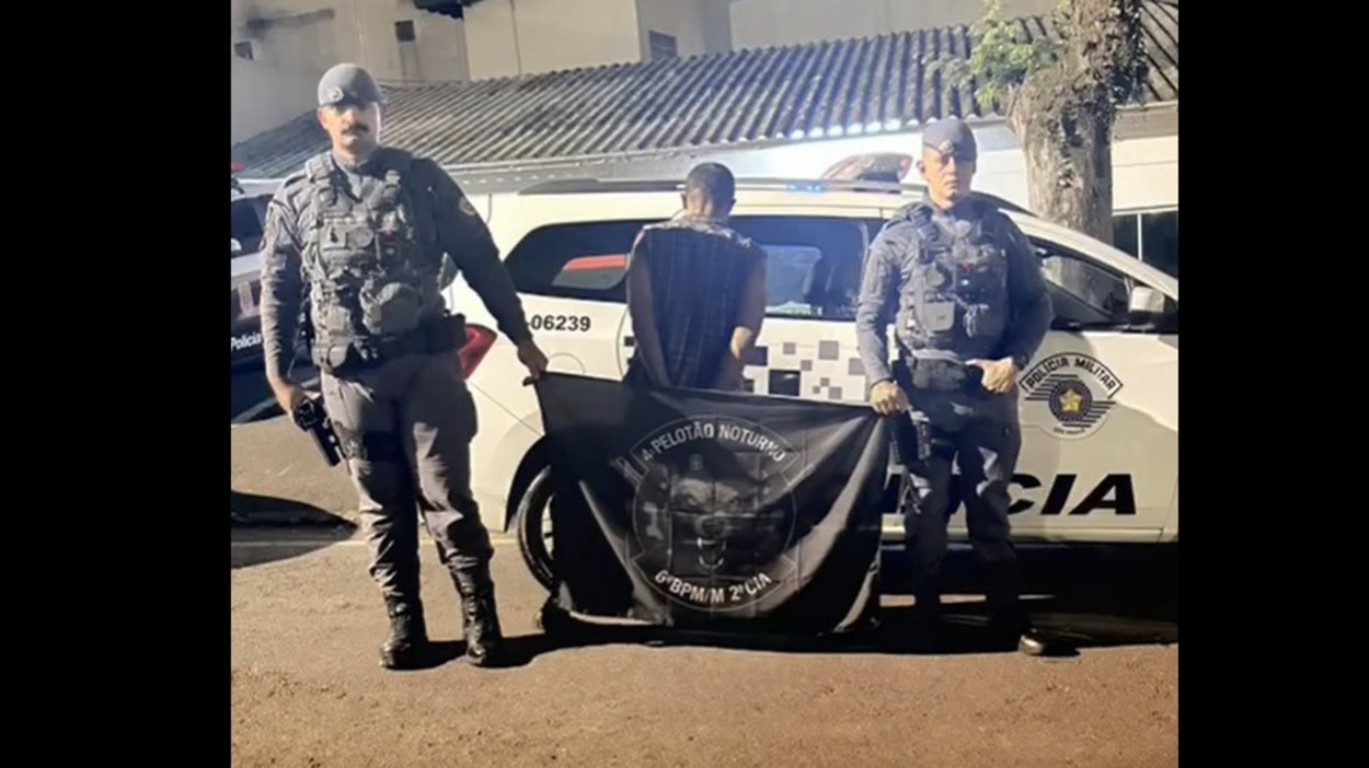 Polícia Militar captura condenado por tráfico durante patrulhamento em São Bernardo