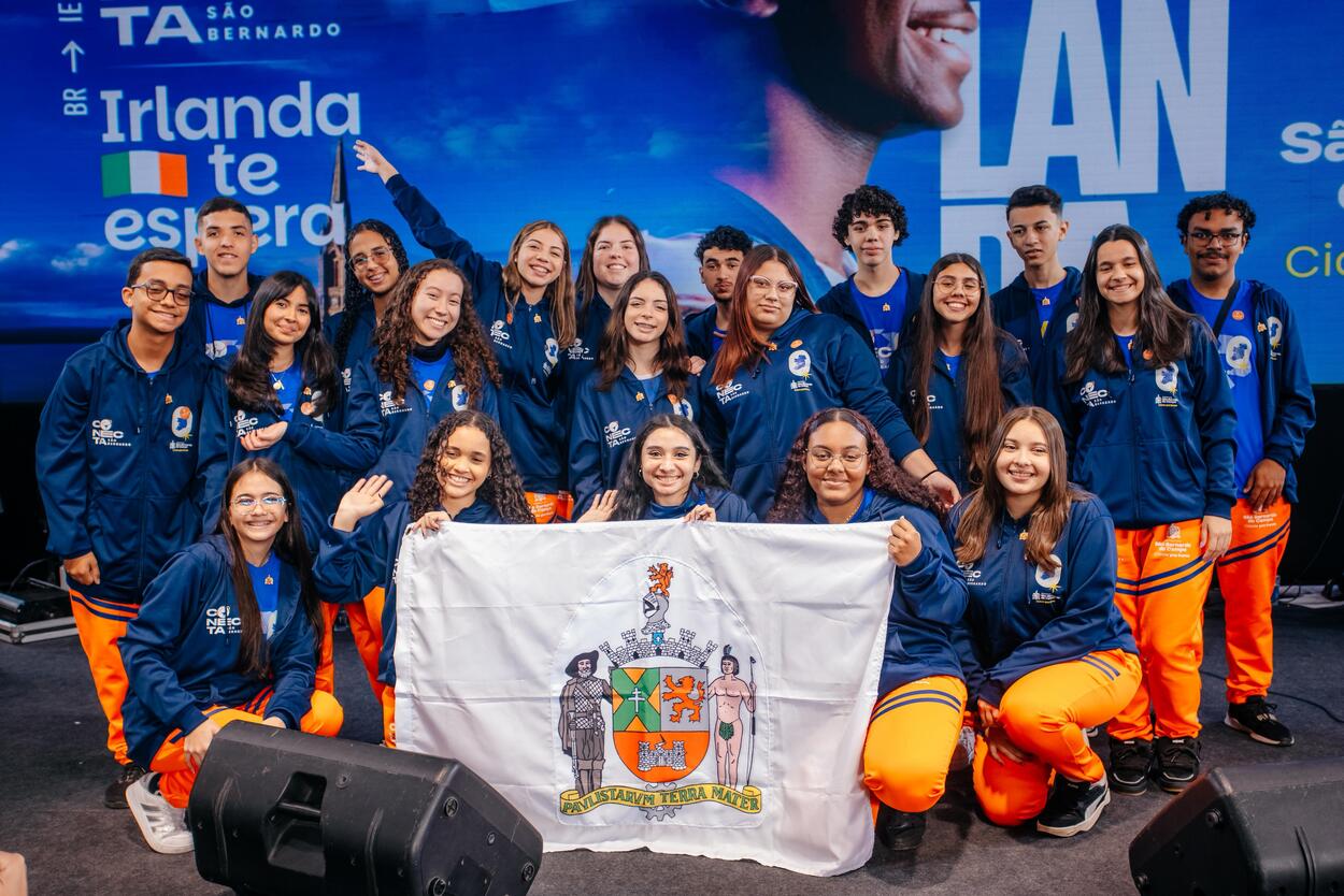 Prefeitura lançou, ainda, o Conecta São Bernardo, que levou estudantes da rede pública a intercâmbio na Irlanda, 100% custeado pelo município.