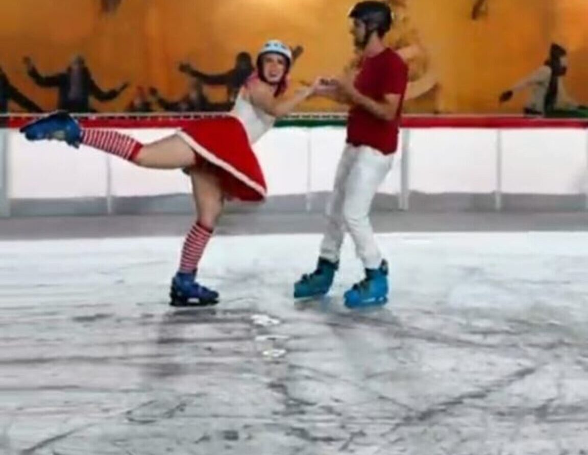 São Bernardo inaugura Pista de Patinação no Gelo com foco em solidariedade no Paço Municipal.