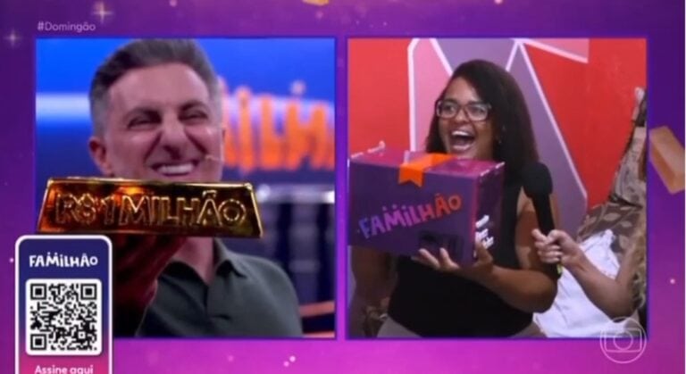 São Bernardo tem uma nova milionária após prêmio no “Domingão com Huck”
