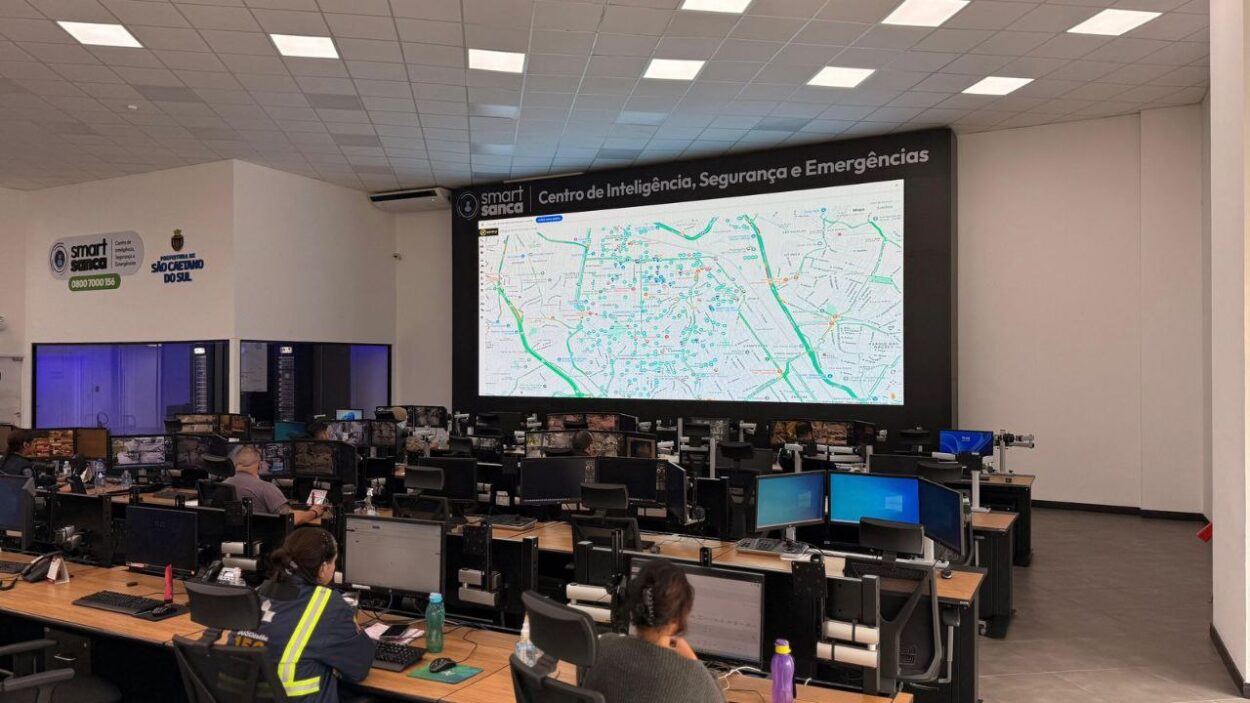 Smart Sanca ganha reforço de 51 câmeras particulares e chega à marca de 561 equipamentos de monitoramento de São Caetano