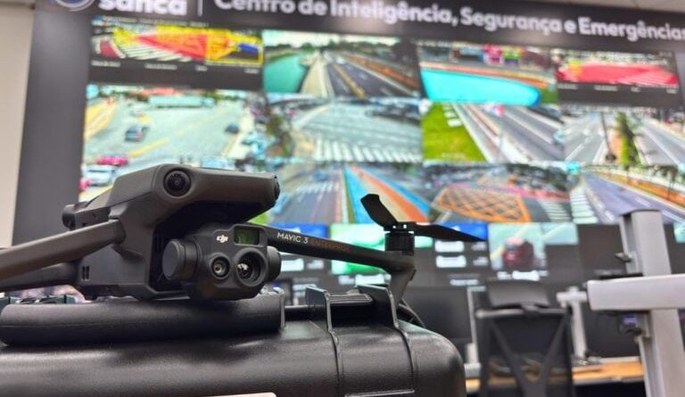 São Caetano integra drone do Consórcio Intermunicipal ao sistema Smart Sanca