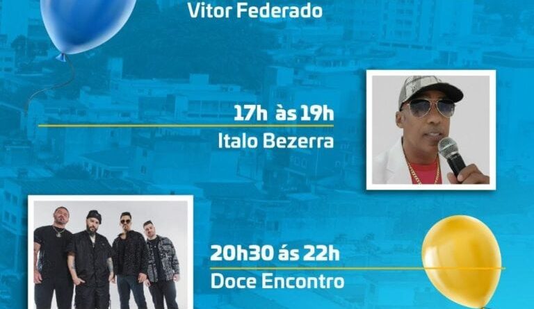 Três dias de muito rock, samba e forró celebram os 66 anos de Diadema