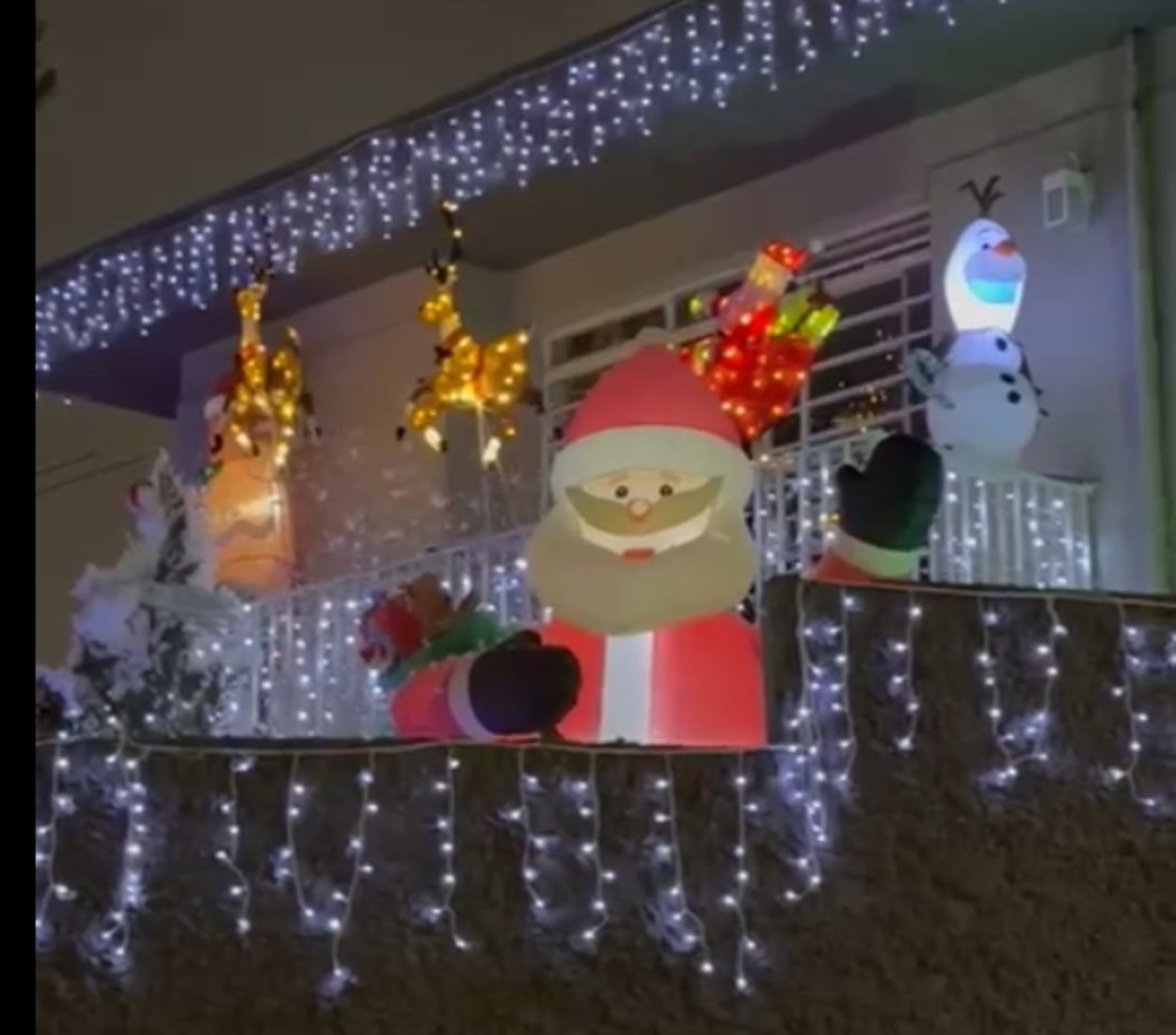 Uma luz de Natal em São Bernardo: casa no bairro Assunção encanta moradores e visitantes