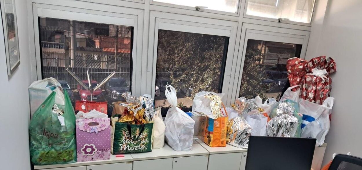 Voluntariado da Braskem distribui sacolas solidárias de Natal no Grande ABC