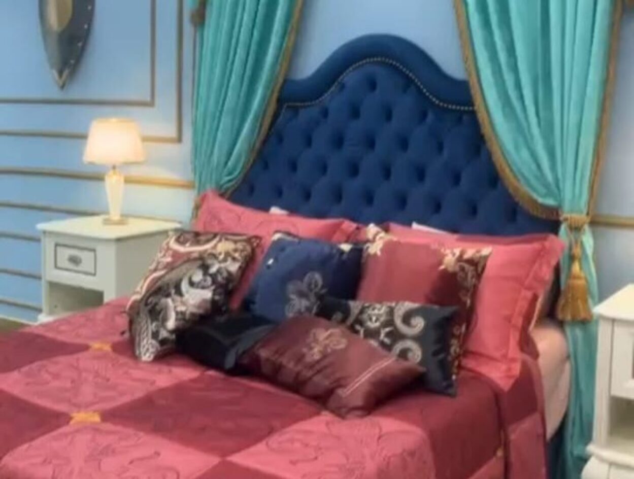 Entre os destaques está o quarto do líder do BBB Experience o tema é a Juliette, campeã do BBB 21. Foto: Juliana Finardi