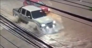 Chuva forte causa pontos de alagamento e interdita trechos de vias em Diadema