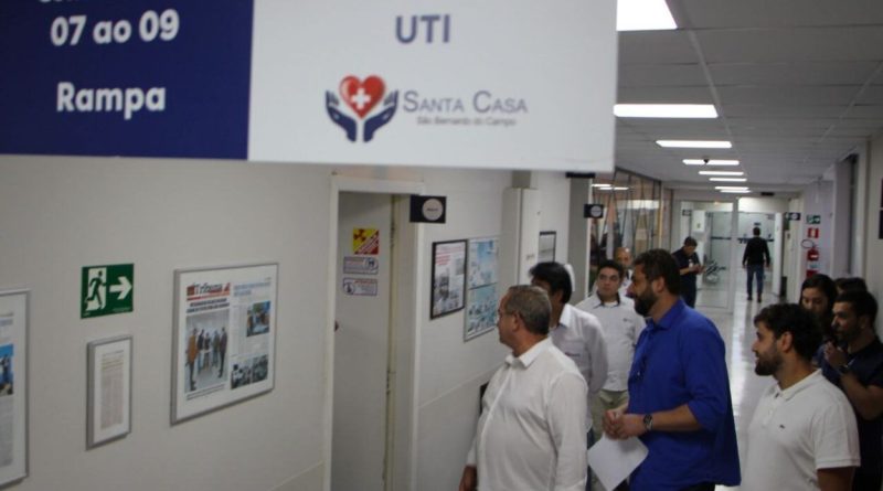 Consórcio ABC visita Santa Casa e propõe conselho para debater hospital oncológico infantil regional