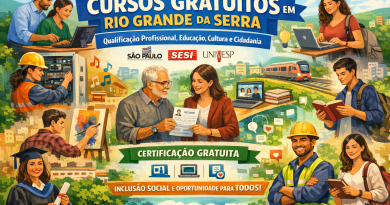 Cursos Gratuitos - Rio Grande da Serra