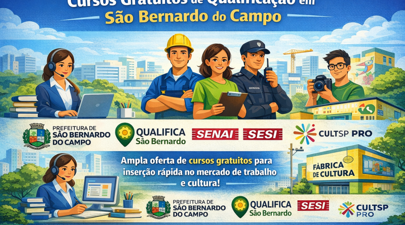 São Bernardo do Campo – Cursos Gratuitos