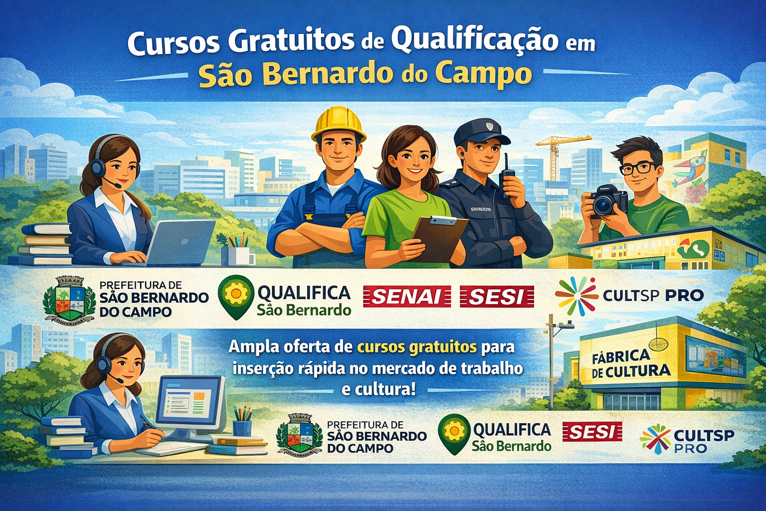 São Bernardo do Campo – Cursos Gratuitos - Portal ABC