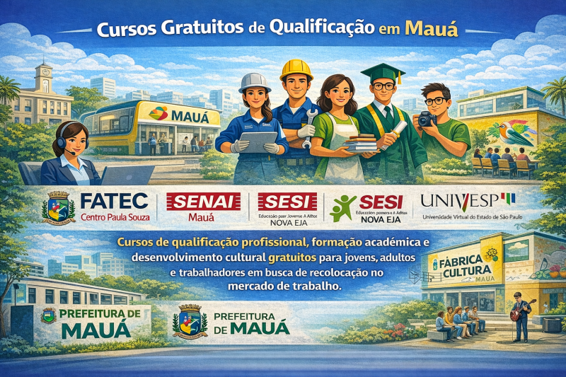 Mauá – Cursos Gratuitos