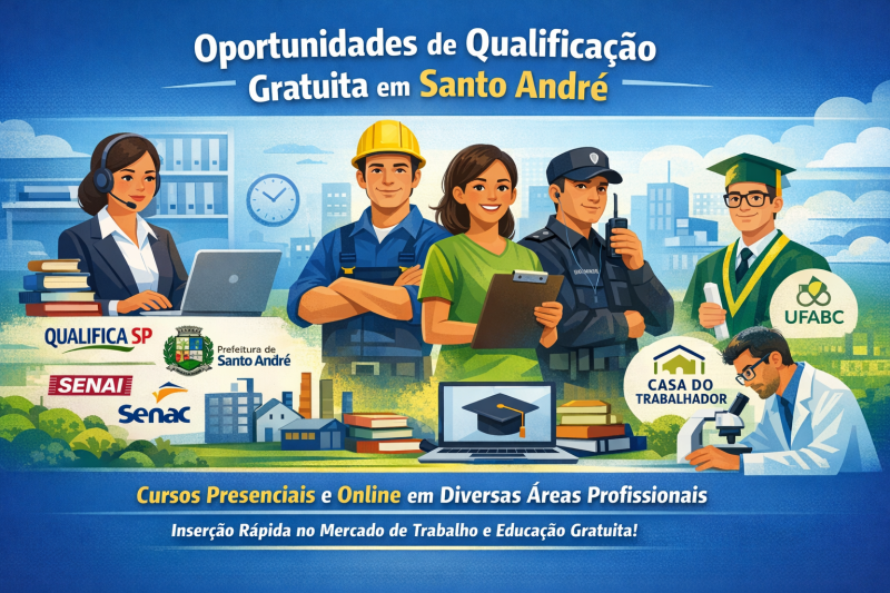 Santo André – Cursos Gratuitos