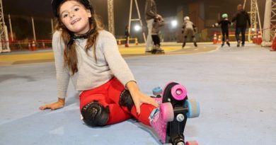 Em Ribeirão Pires, Patins na Tenda passa a acontecer no Parque Oriental