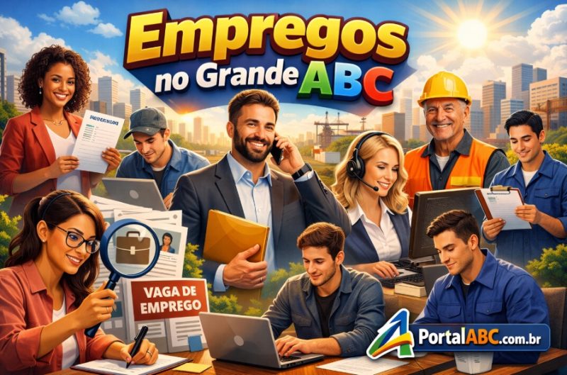 Mapa das Oportunidades de Emprego no Grande ABC