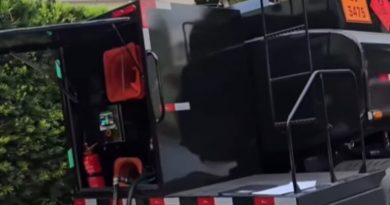 Força-tarefa flagra caminhão abastecendo frota no meio da rua em São Bernardo