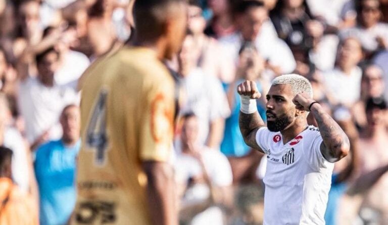 Gabigol: Jogador está fora da partida contra o Guarani