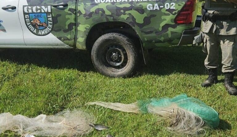 GCM Ambiental aplica R$ 7,2 mil em multa por pesca predatória em São Bernardo