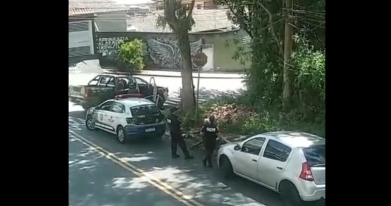 Guarda Ambiental flagra descarte irregular de entulho no Jardim Represa em São Bernardo