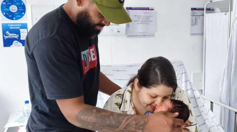Henry é o primeiro bebê  em 2026, no Hospital e Maternidade São Lucas em Ribeirão Pires