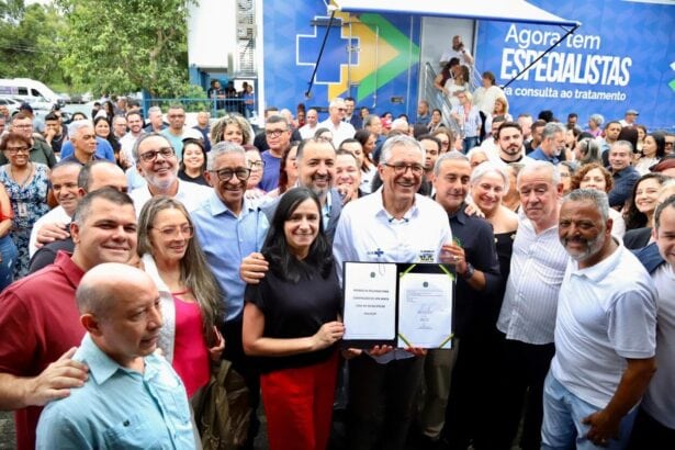 Mauá recebe unidade móvel de exames e convênio de R$ 13 milhões do Governo Federal para a Saúde