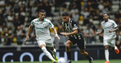 Palmeiras busca empate em jogo movimentado