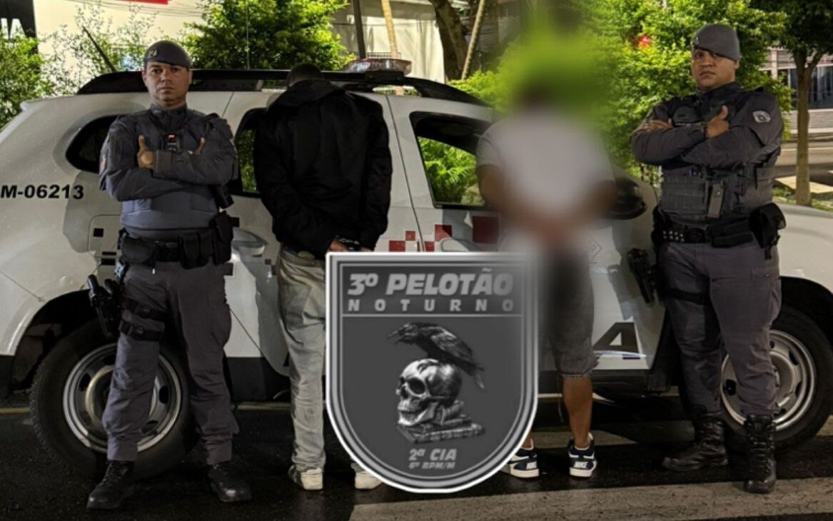 Polícia Militar frustra furto a galpão e detém dois suspeitos em São Bernardo do Campo
