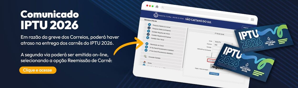 Paralisação dos Correios impactou o cronograma de distribuição dos carnês de IPTU aos contribuintes 