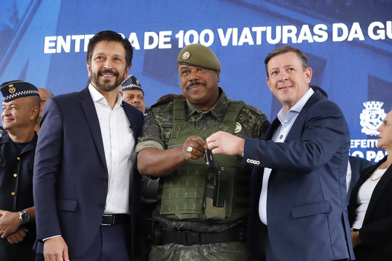 Ação, conduzida pelo prefeito Ricardo Nunes e acompanhada pelo secretário Orlando Morando, faz parte da programação de entregas da Prefeitura na semana do aniversário de 472 anos da cidade