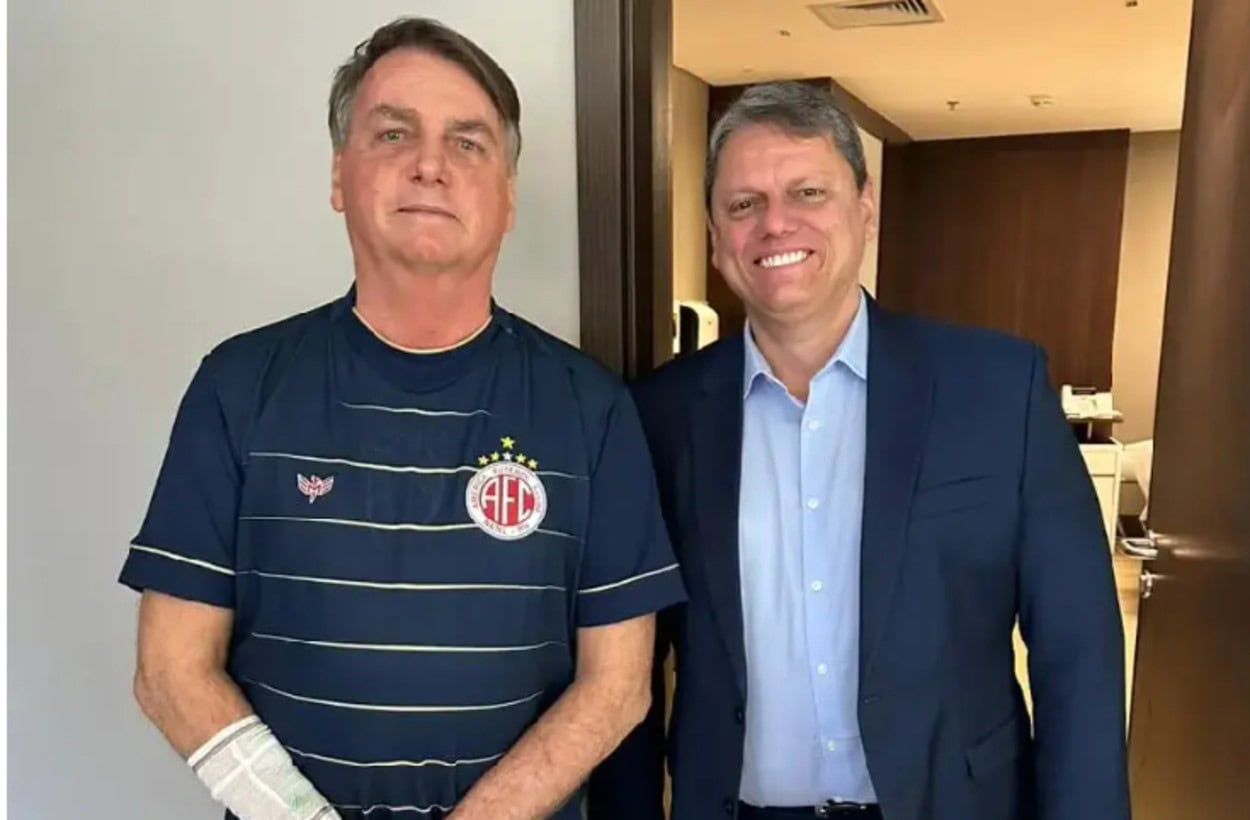 Tarcísio diz que visita a Bolsonaro será na próxima quinta e reafirma foco na reeleição em SP