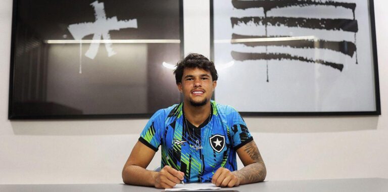 Botafogo e Bruno Samúdio  assinam contrato profissional - 2026-02-10 21:27:26