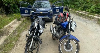 GCM de Mauá localiza duas motocicletas furtadas em área de mata no Jardim Sampaio Vidal