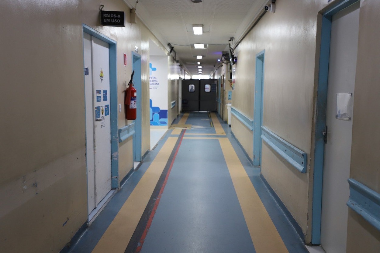Hospital Municipal de Diadema completa um ano sem macas nos corredores