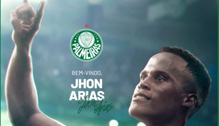 Palmeiras já sabe quando vai estrear Arias