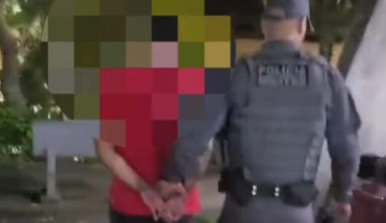 PM prende homem em flagrante com arma de fogo e munições no Baeta Neves