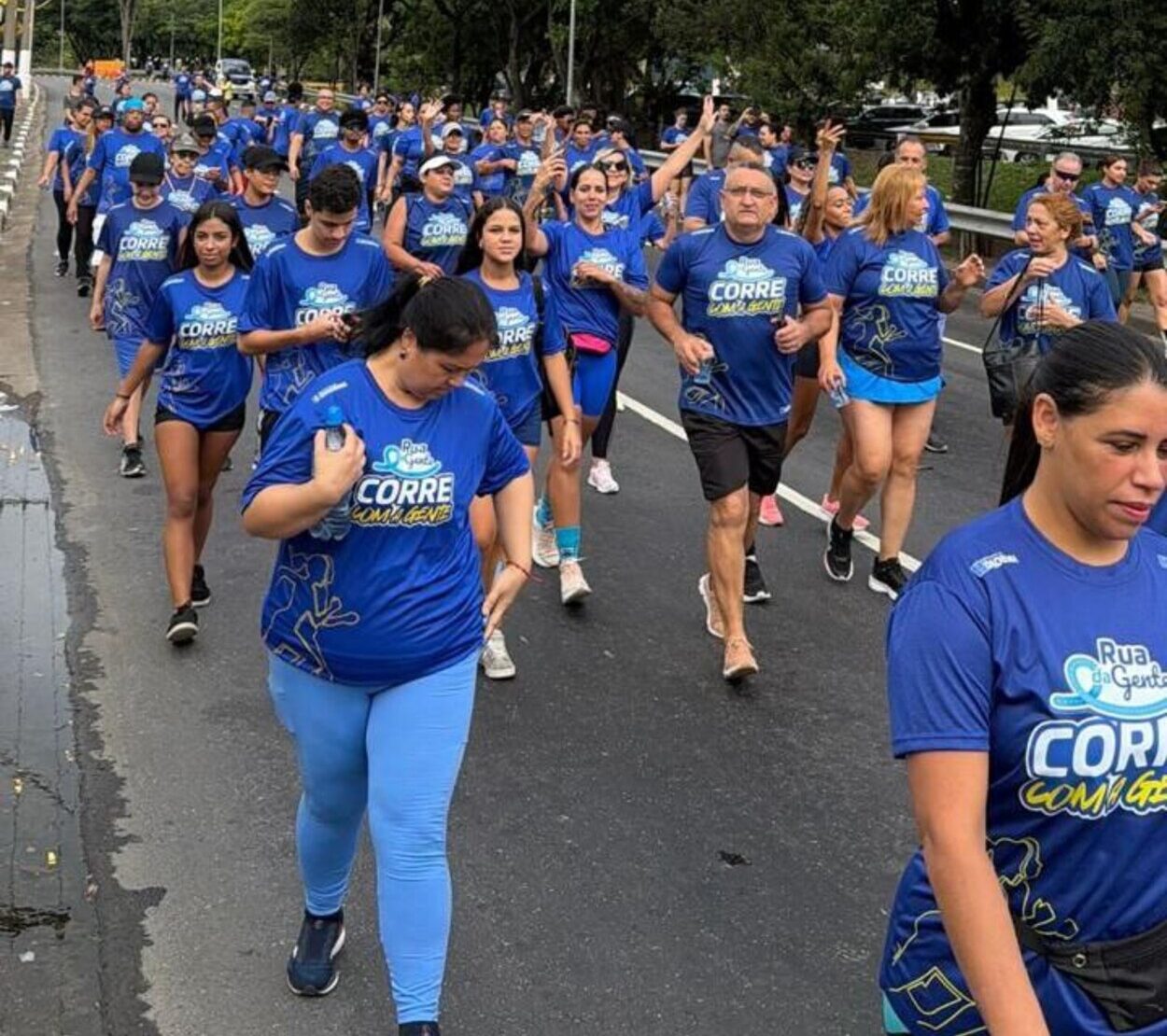 Quase mil pessoas marcam o início do Corre com a Gente em Diadema