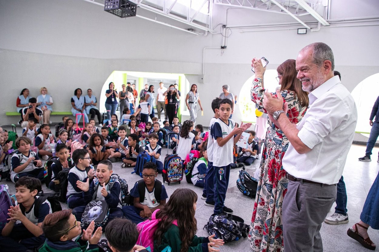 Prefeitura de São Caetano entrega nova sede da EMEF Professor Olyntho Voltarelli Filho no Bairro Nova Gerty