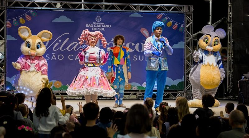 São Caetano inaugura Vila de Páscoa com muitas atrações para as famílias, e aguarda show de Almir Sater