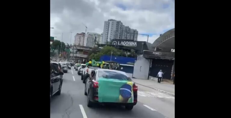 Carreata em São Bernardo integrou atos nacionais bolsonaristas neste domingo - 2026-03-01 16:06:45