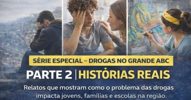 Drogas no Grande ABC: histórias reais que revelam o impacto na vida de jovens e famílias