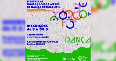 Fundação das Artes abre inscrições para 1º Festival de Dança Estudantil - 2022-09-06 12:28:15