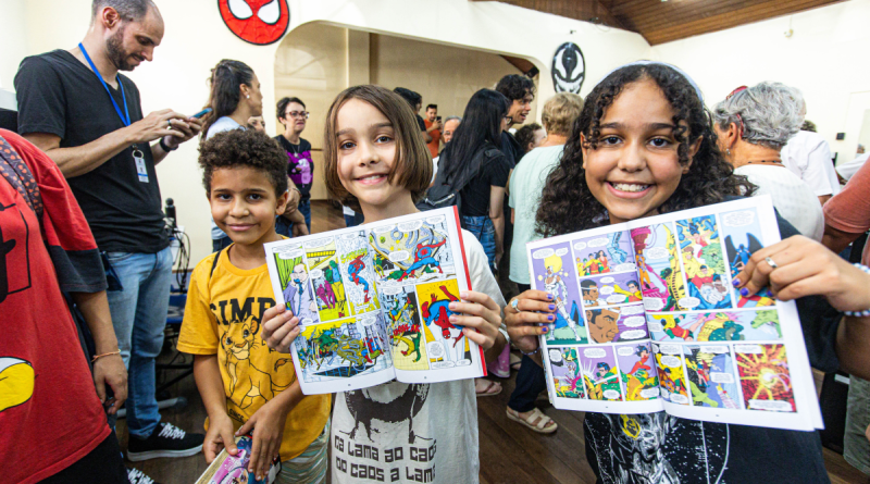 Gibiteca Municipal soma 17 mil HQs em um ano de sede própria - 2026-03-29 16:38:25