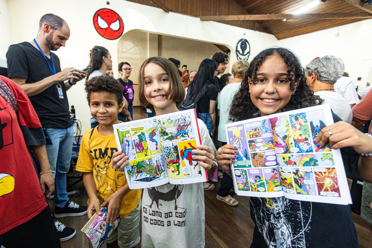 Divulgação/PMSBC Gibiteca Municipal soma 17 mil HQs em um ano de sede própria