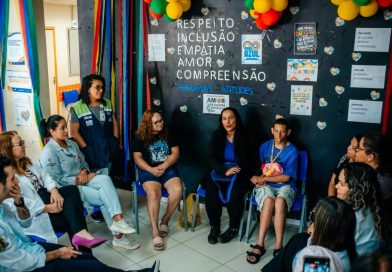 Ação realizada na UBS Nazareth celebra Dia Mundial do Autismo em São Bernardo - 2026-04-30 06:39:42