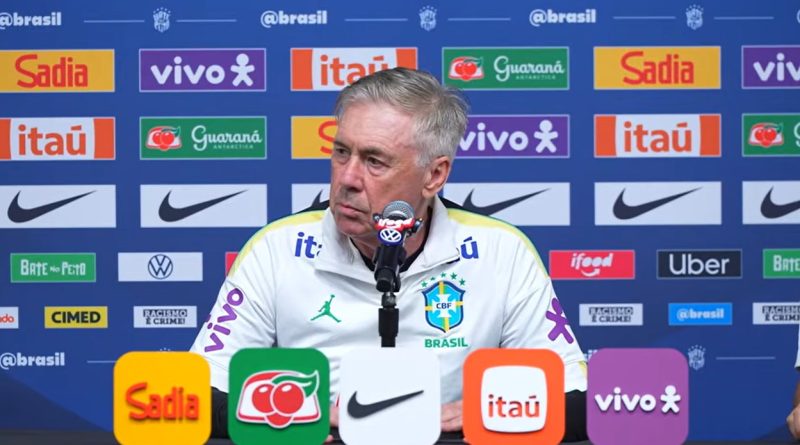 Ancelotti tem duas vagas disponíveis para a sua convocação; Neymar, Endrick e +2 disputam - 2026-04-01 12:17:03