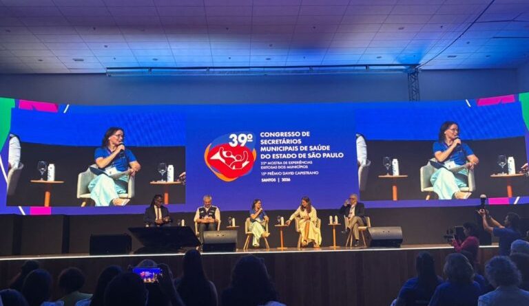 Boas práticas de São Bernardo na área da saúde ganham espaço em congresso estadual - 2026-04-11 18:25:26